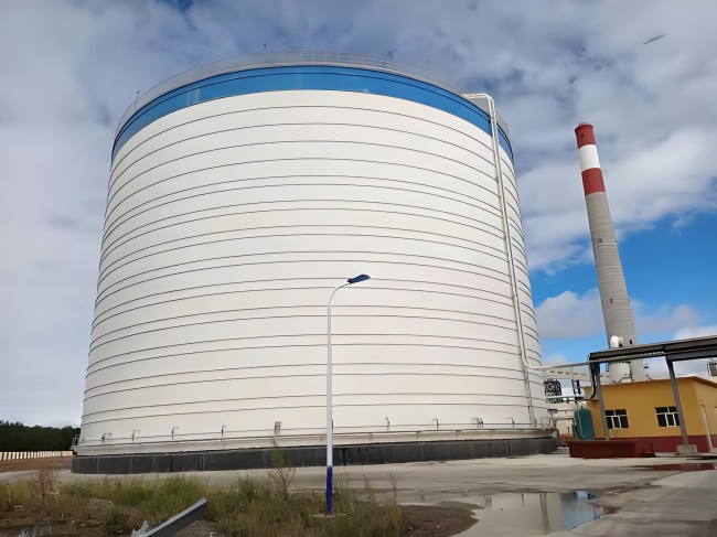 浦东粉煤灰储存罐气化出料系统选型安装